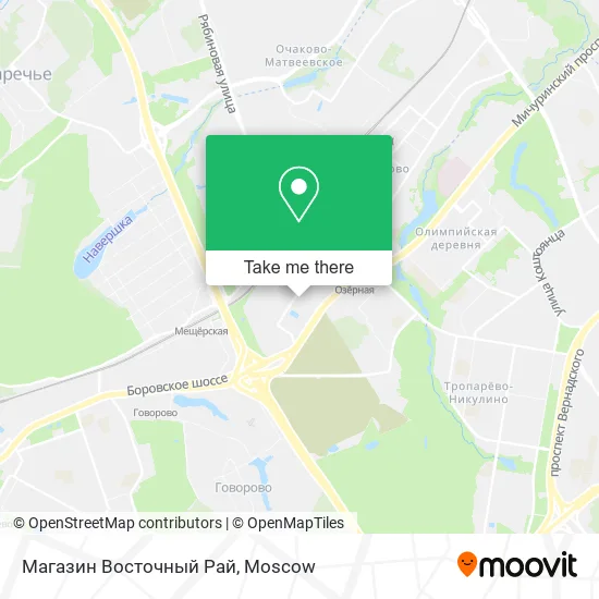 Магазин Восточный Рай map