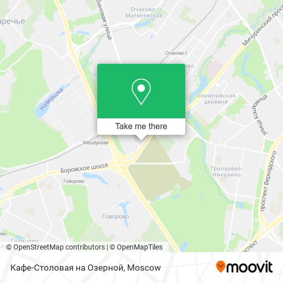 Кафе-Столовая на Озерной map
