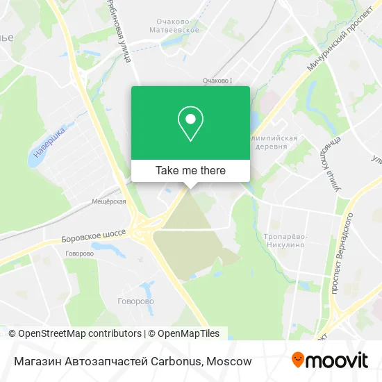 Магазин Автозапчастей Carbonus map