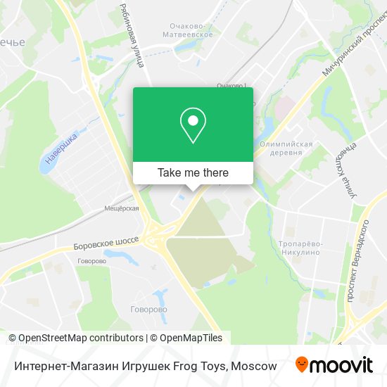 Интернет-Магазин Игрушек Frog Toys map