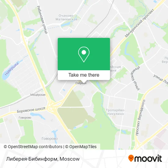 Либерея-Бибинформ map