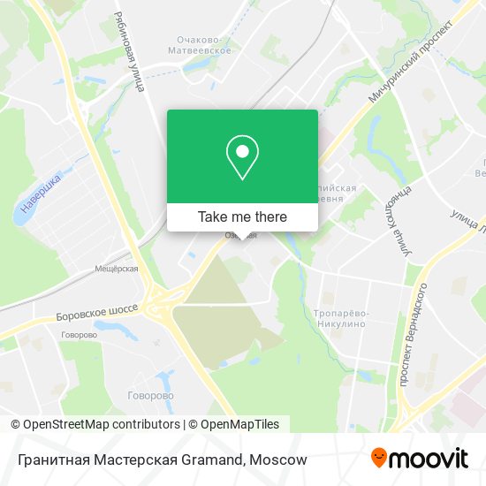 Гранитная Мастерская Gramand map