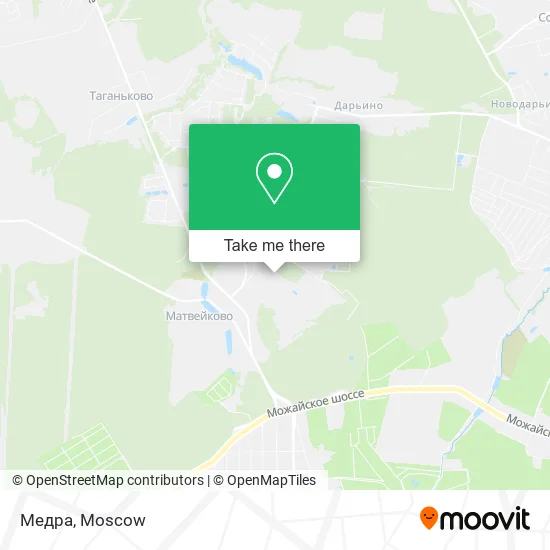 Медра map