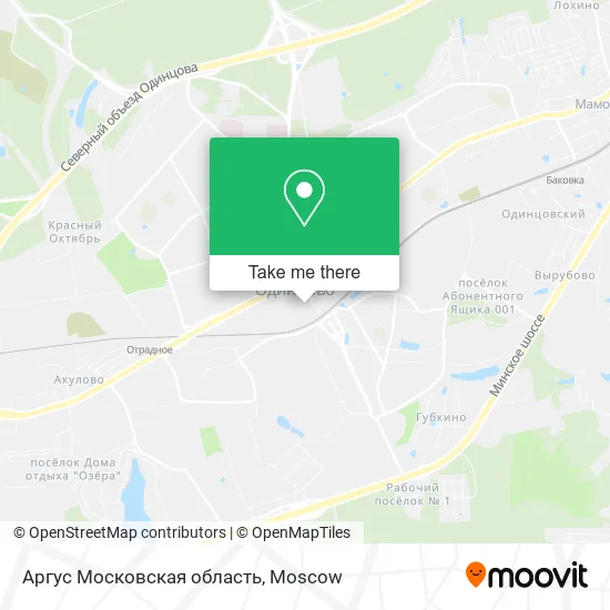 Аргус Московская область map