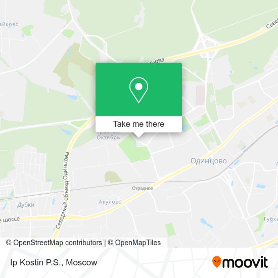 Ip Kostin P.S. map
