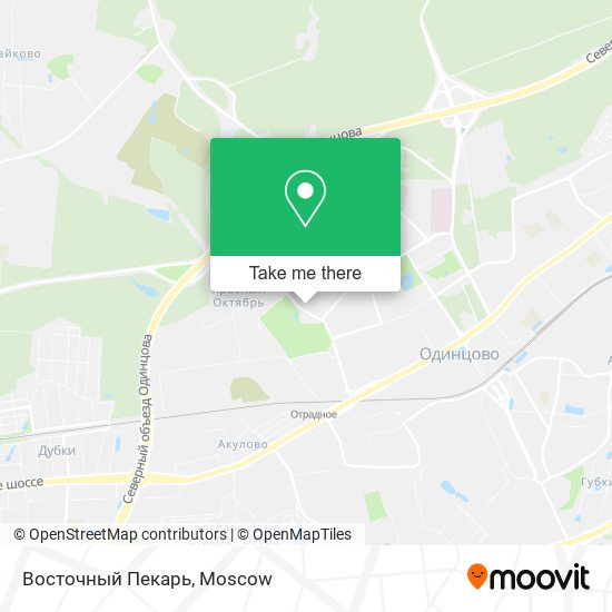 Восточный Пекарь map