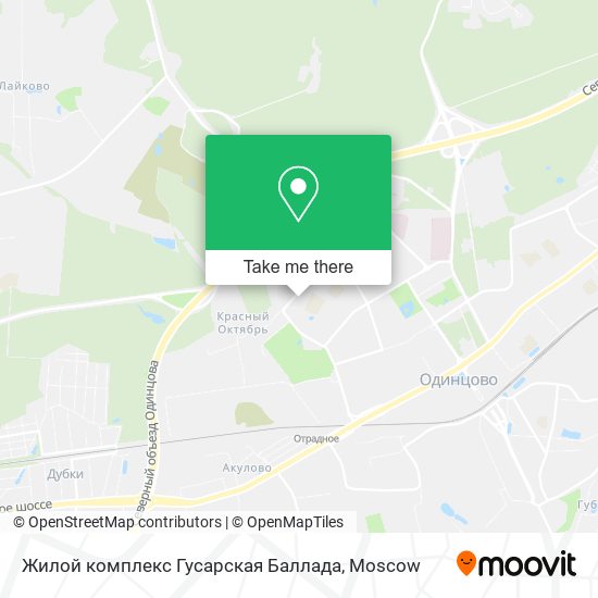 Жилой комплекс Гусарская Баллада map