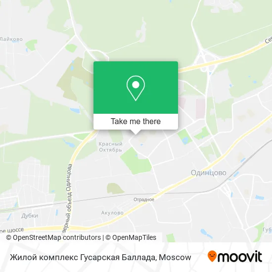 Жилой комплекс Гусарская Баллада map