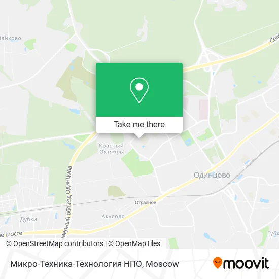 Микро-Техника-Технология НПО map