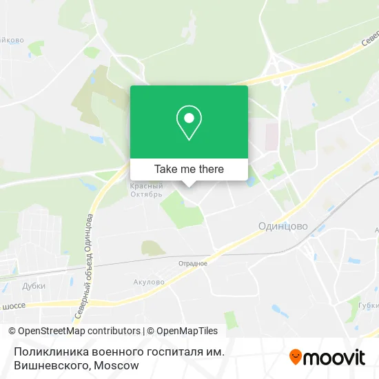 Поликлиника военного госпиталя им. Вишневского map