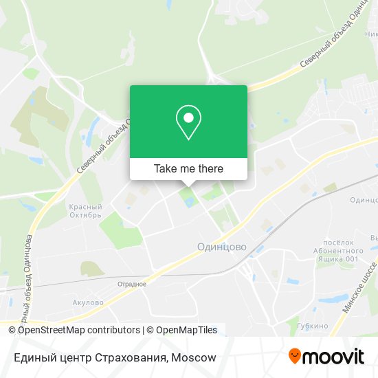 Единый центр Страхования map