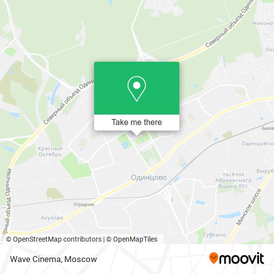 Wave Cinema map