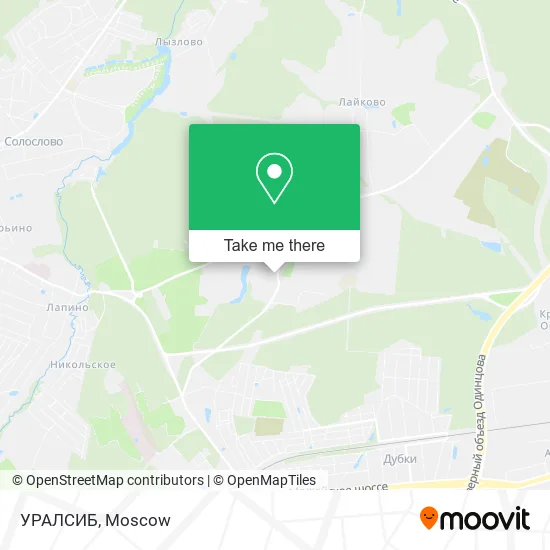 УРАЛСИБ map
