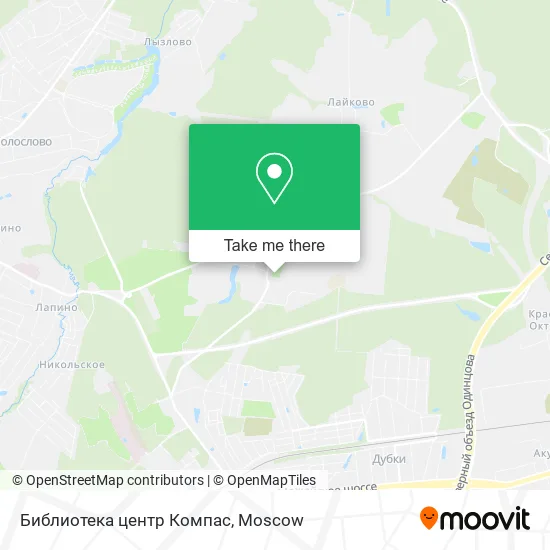 Библиотека центр Компас map