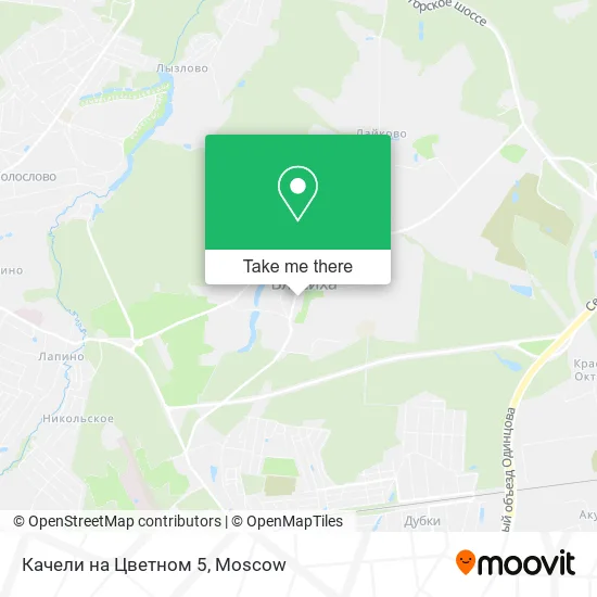 Качели на Цветном 5 map