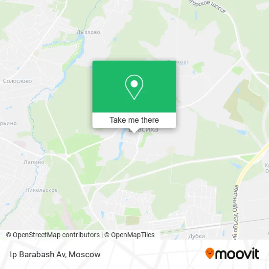 Ip Barabash Av map