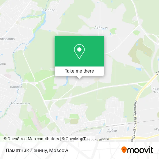 Памятник Ленину map