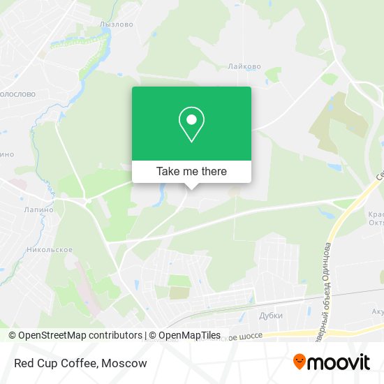 Red Cup Coffee map