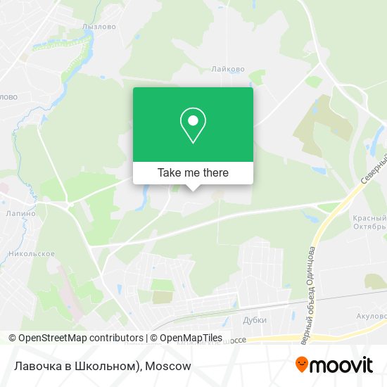 Лавочка в Школьном) map