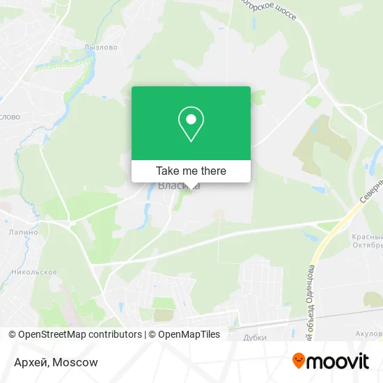 Архей map