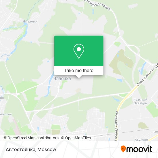 Автостоянка map