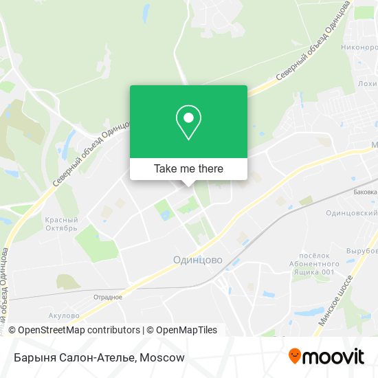 Барыня Салон-Ателье map