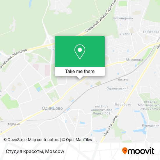 Студия красоты map