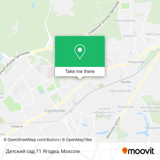 Детский сад 71 Ягодка map