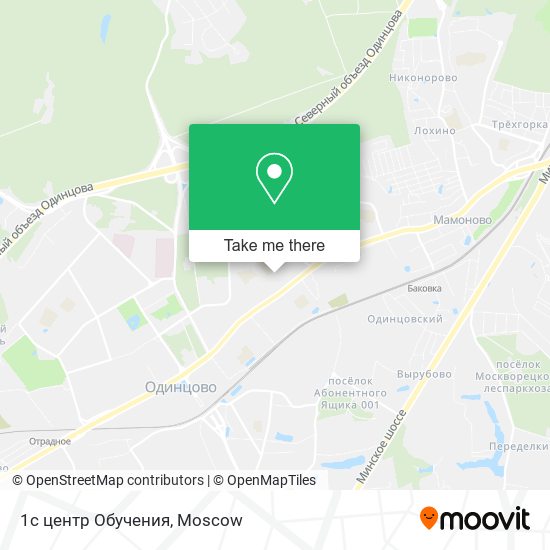 1с центр Обучения map