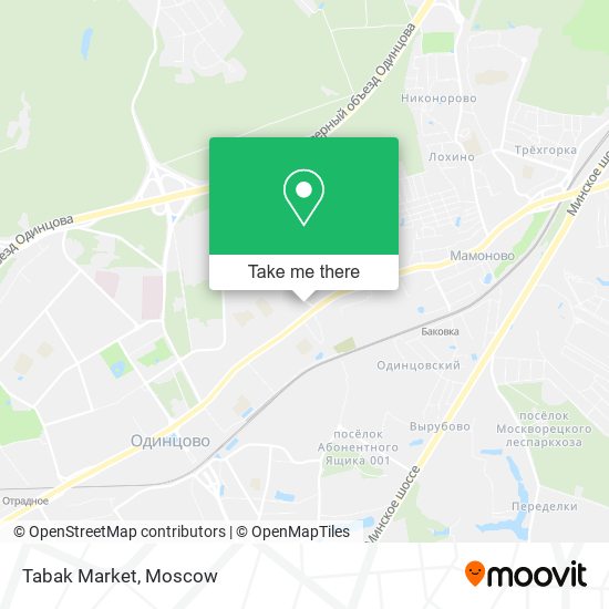 Tabak Market map