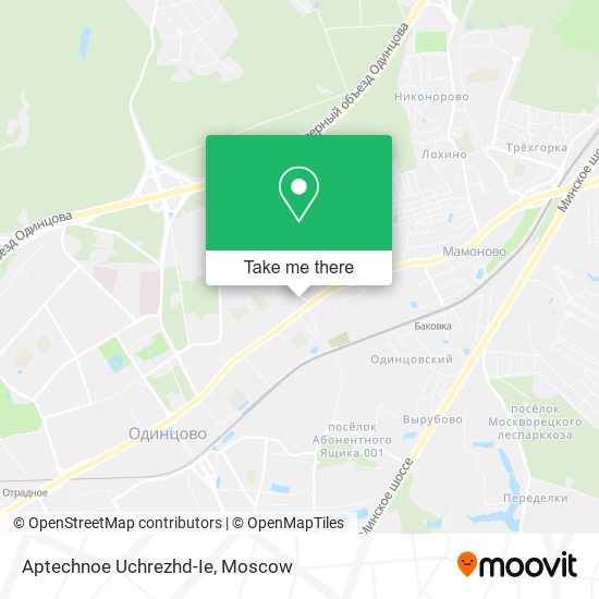 Aptechnoe Uchrezhd-Ie map