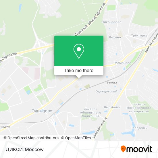 ДИКСИ map