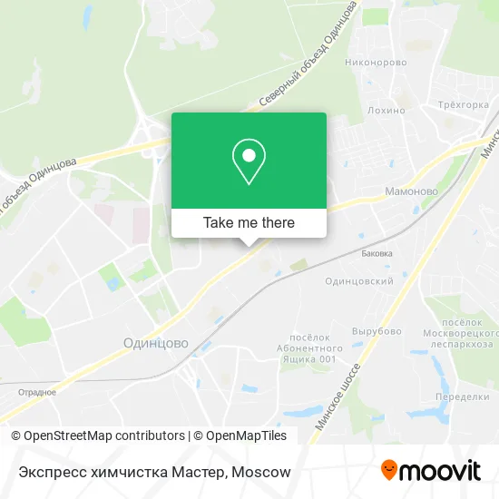 Экспресс химчистка Мастер map
