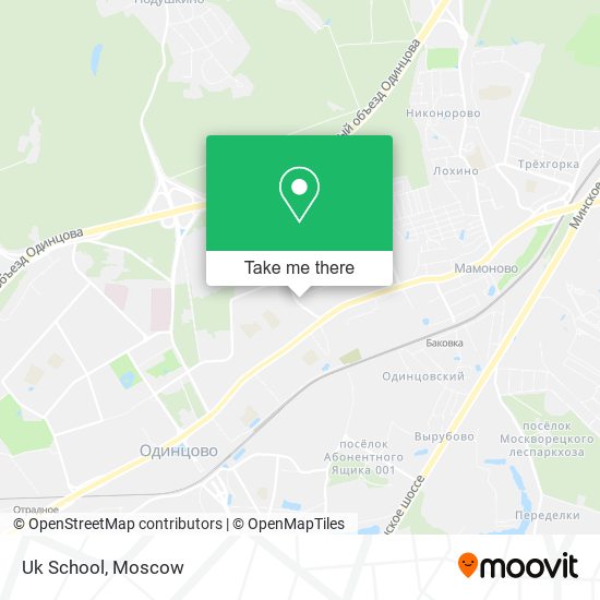 Uk School map