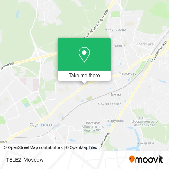 TELE2 map