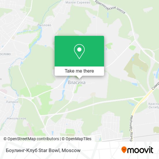 Боулинг-Клуб Star Bowl map
