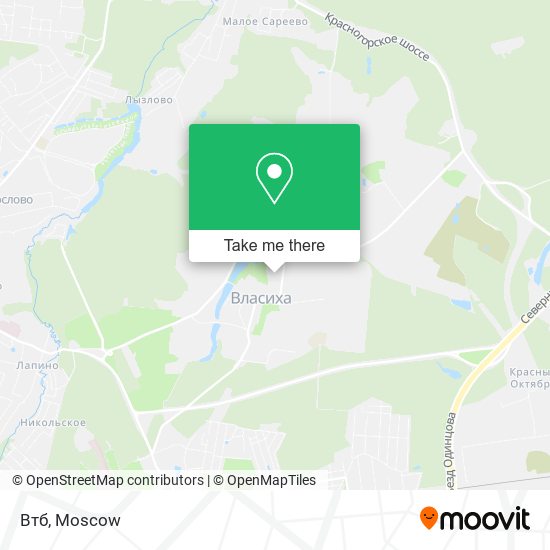 Втб map