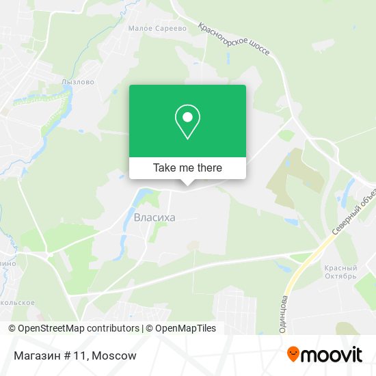 Магазин # 11 map