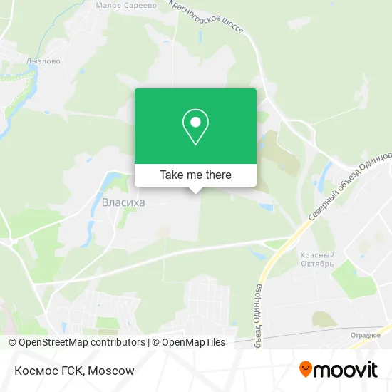 Космос ГСК map
