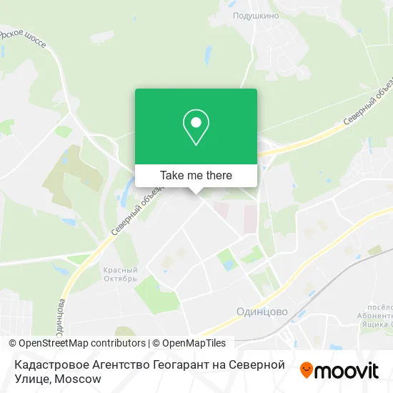 Кадастровое Агентство Геогарант на Северной Улице map