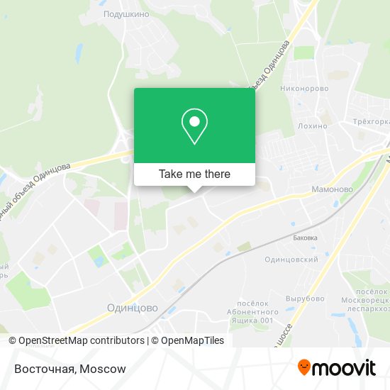 Восточная map