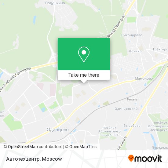 Автотехцентр map