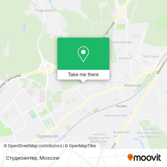 Студиоинтер map