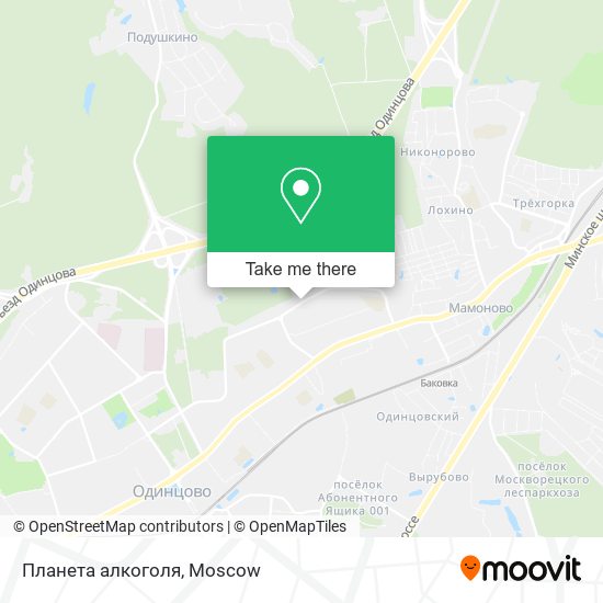 Планета алкоголя map
