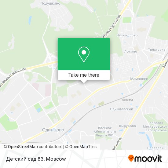 Детский сад 83 map