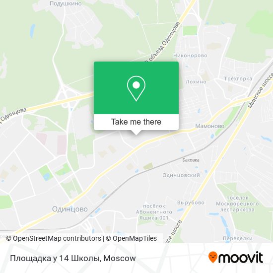 Площадка у 14 Школы map