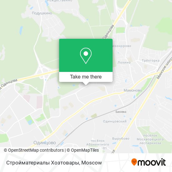 Стройматериалы Хозтовары map