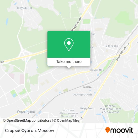 Старый Фургон map