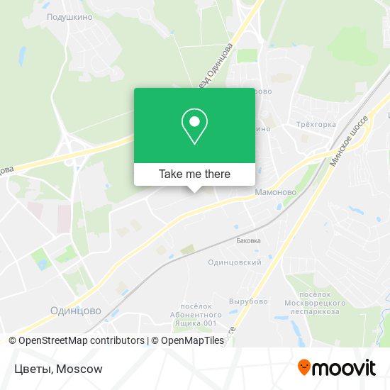 Цветы map