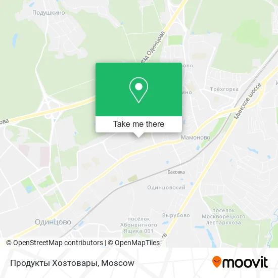 Продукты Хозтовары map
